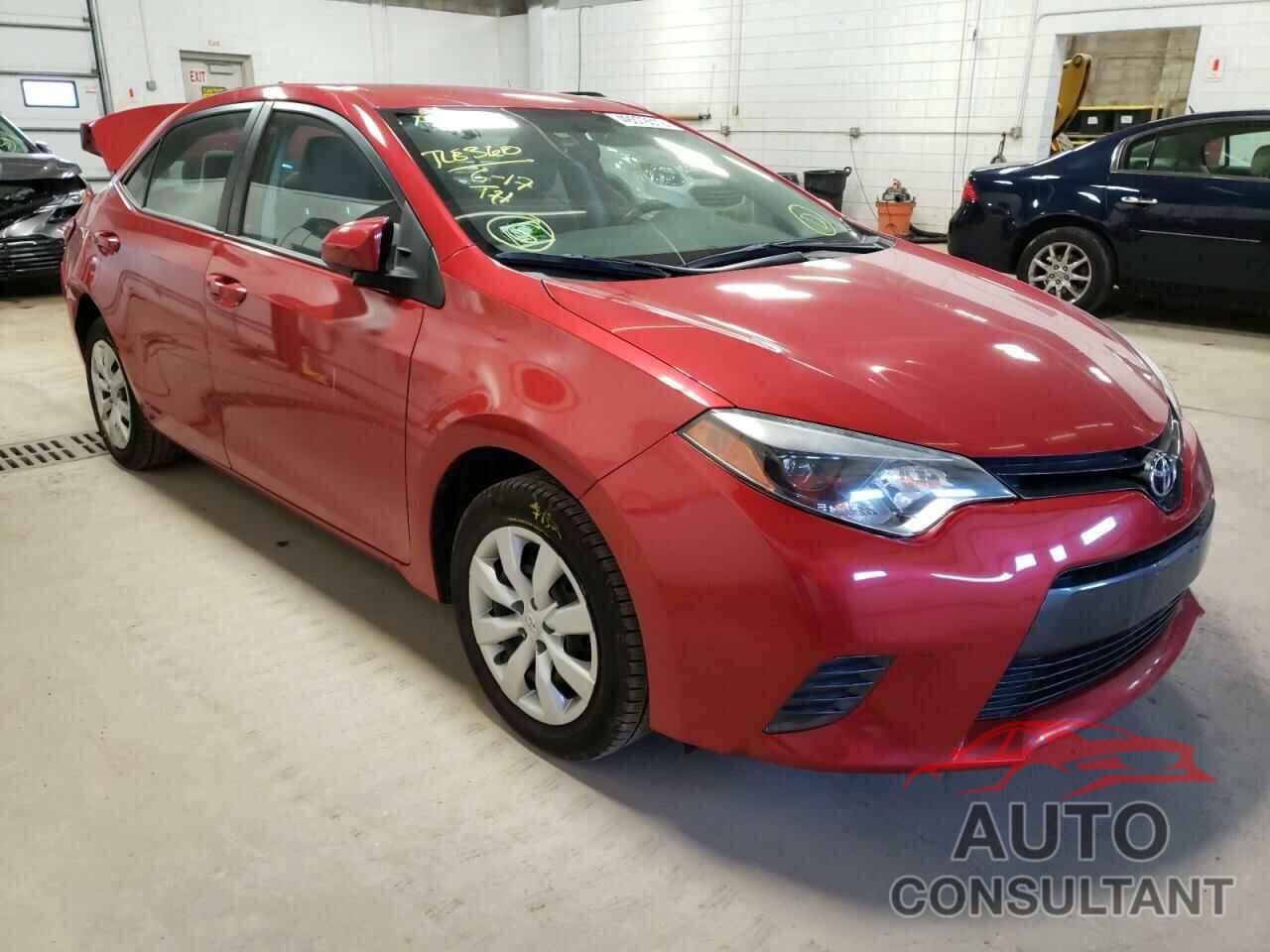 TOYOTA COROLLA 2016 - 5YFBURHE2GP542086