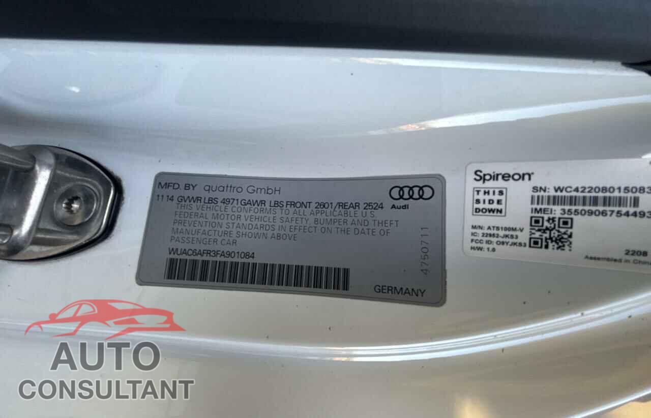 AUDI S5/RS5 2015 - WUAC6AFR3FA901084