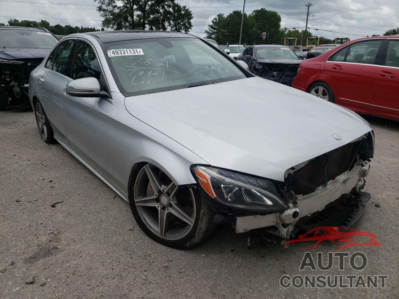 MERCEDES-BENZ C-CLASS 2016 - 55SWF4JB2GU161511