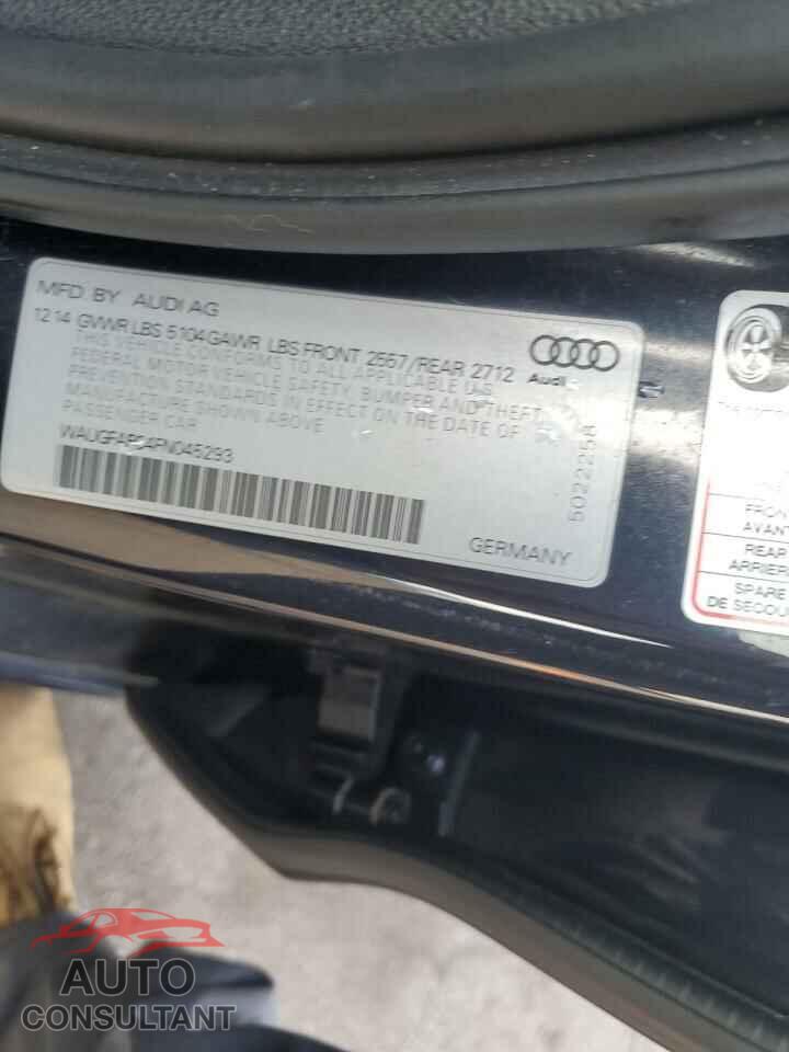 AUDI A6 2015 - WAUGFAFC4FN045293