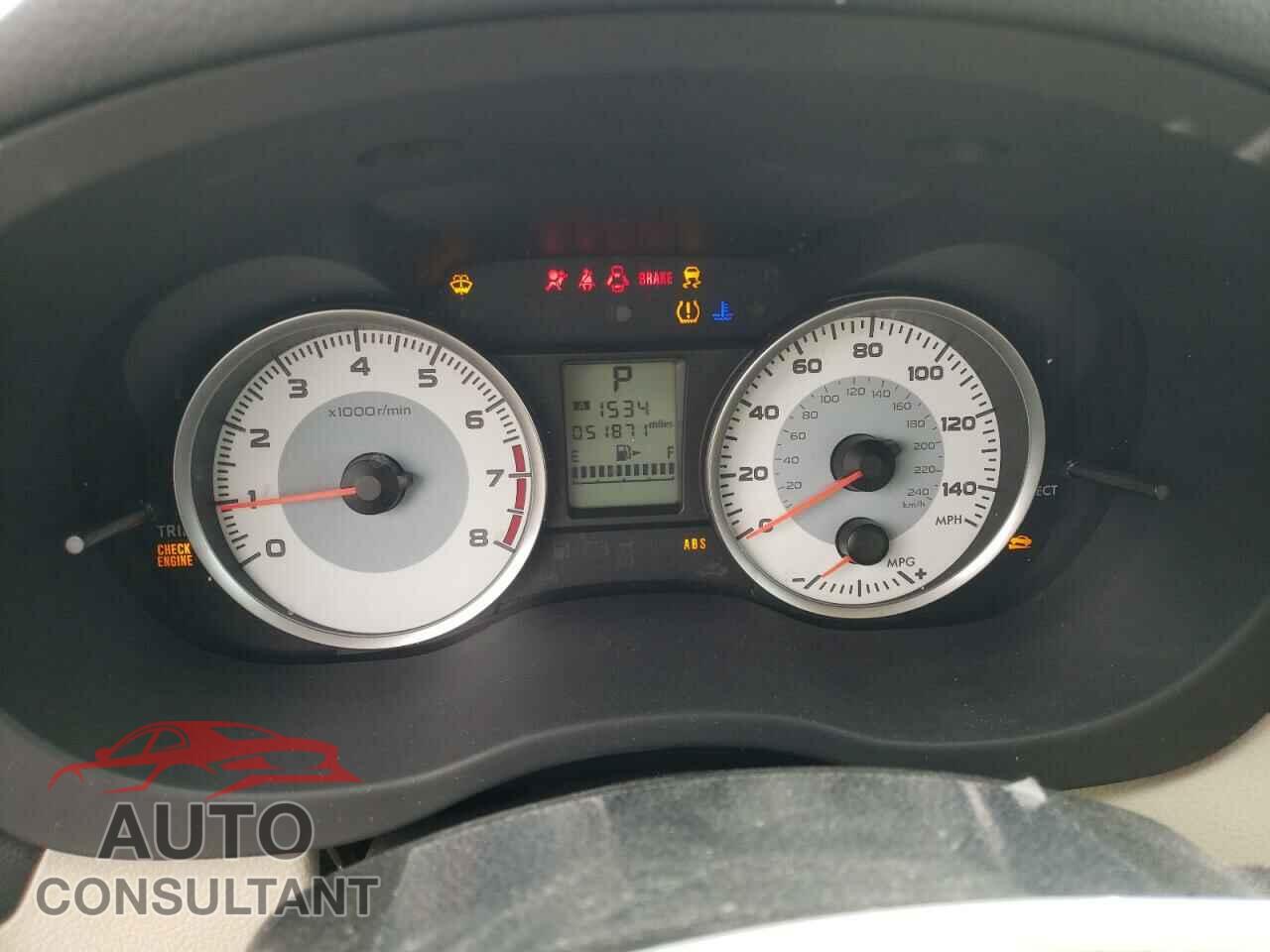 SUBARU IMPREZA 2013 - JF1GJAE68DH015924
