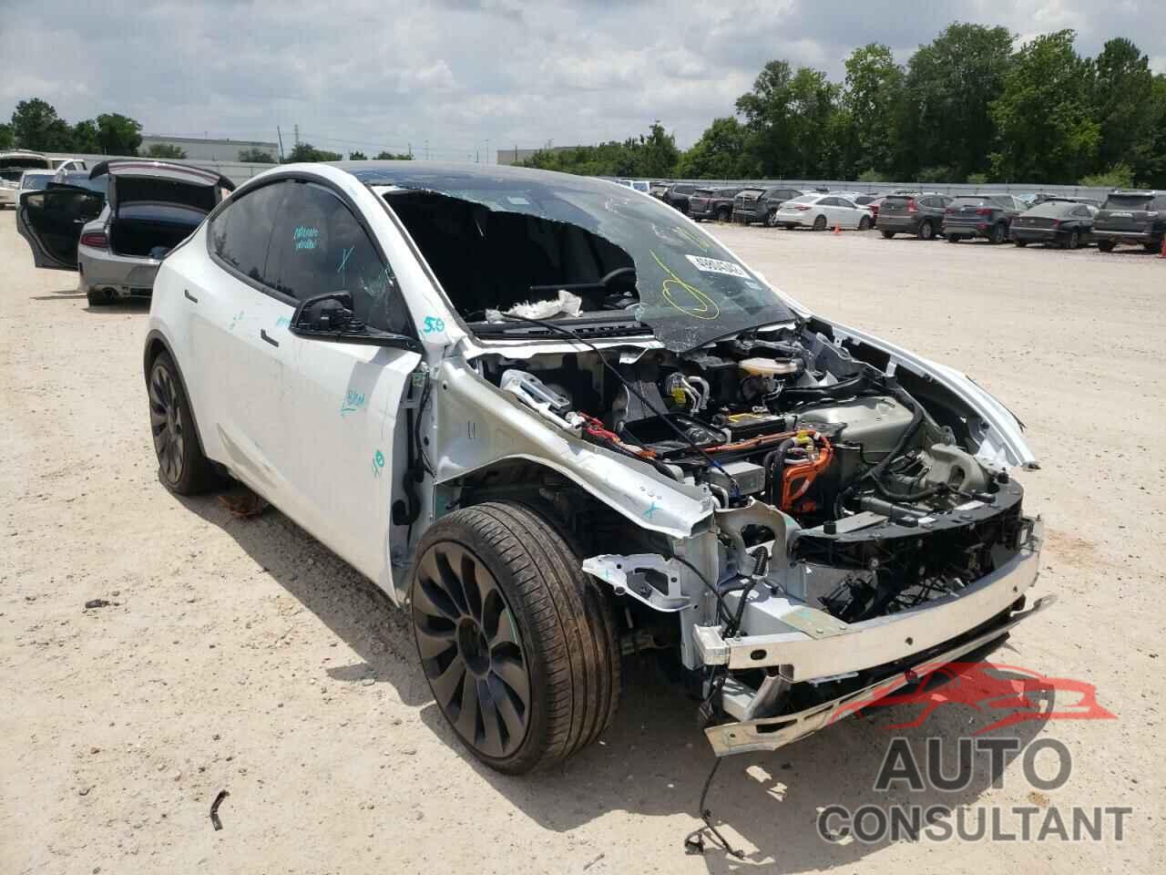 TESLA MODEL Y 2021 - 5YJYGDEF6MF266696