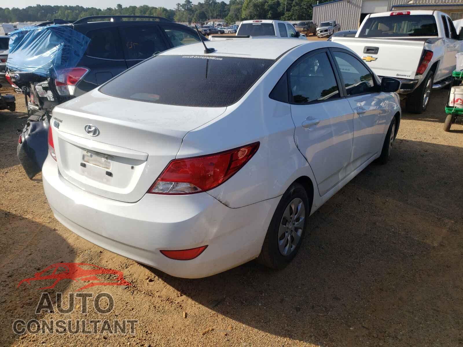 HYUNDAI ACCENT 2017 - KMHCT4AE9HU346005