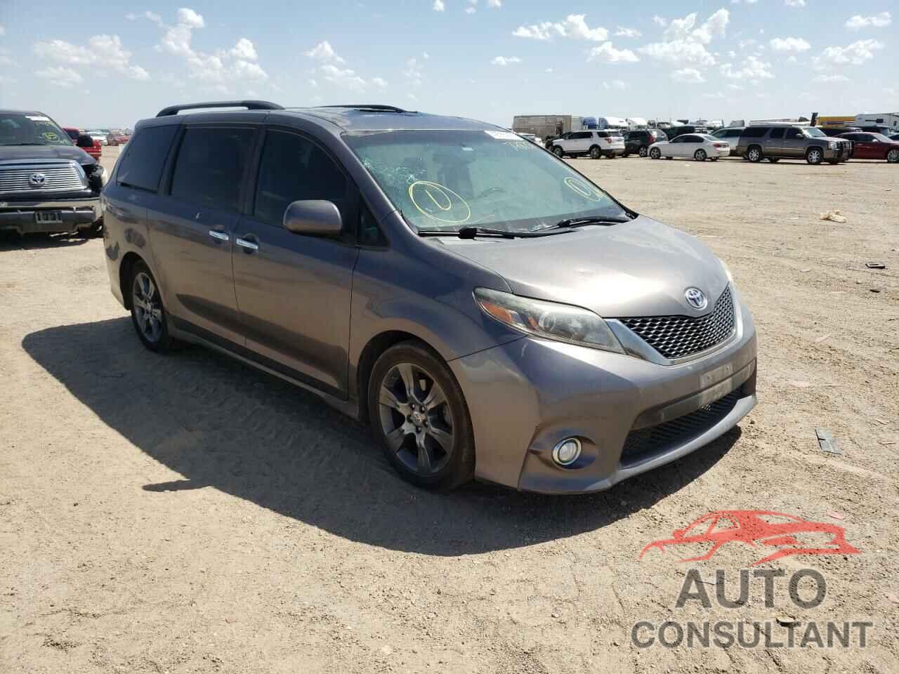 TOYOTA SIENNA 2016 - 5TDXK3DC5GS748751