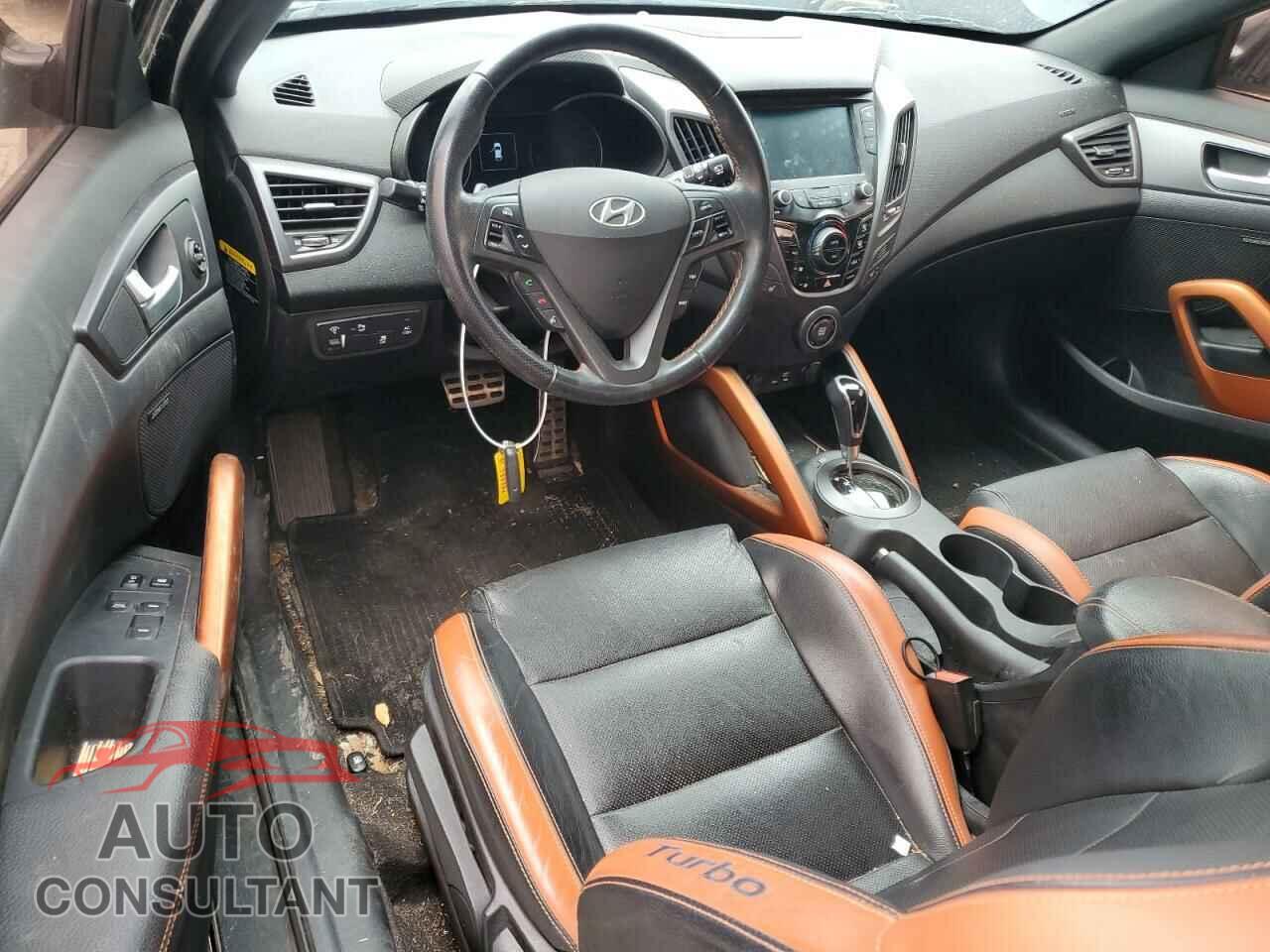 HYUNDAI VELOSTER 2017 - KMHTC6AE5HU314910