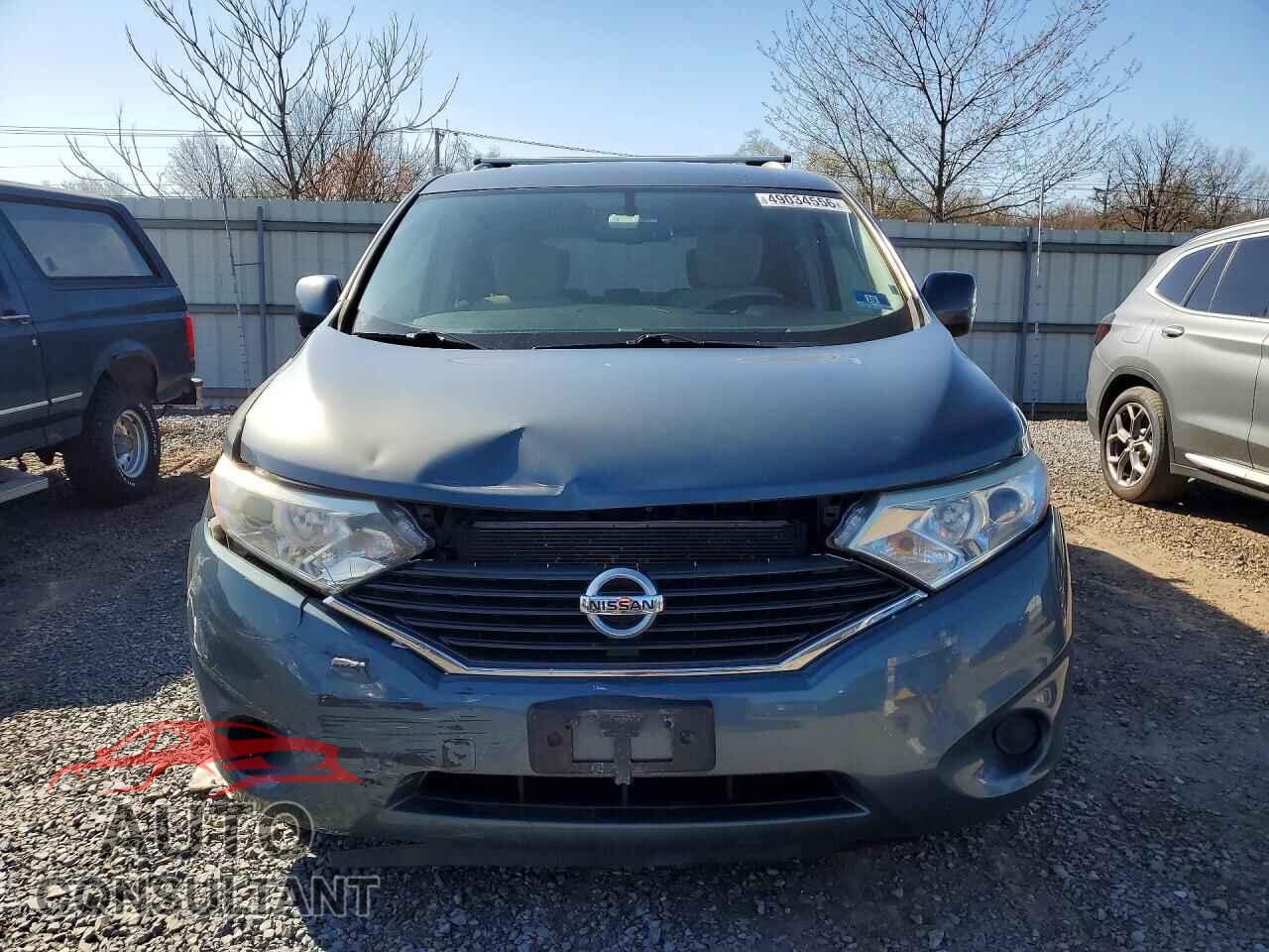 NISSAN QUEST 2012 - JN8AE2KP4C9041327