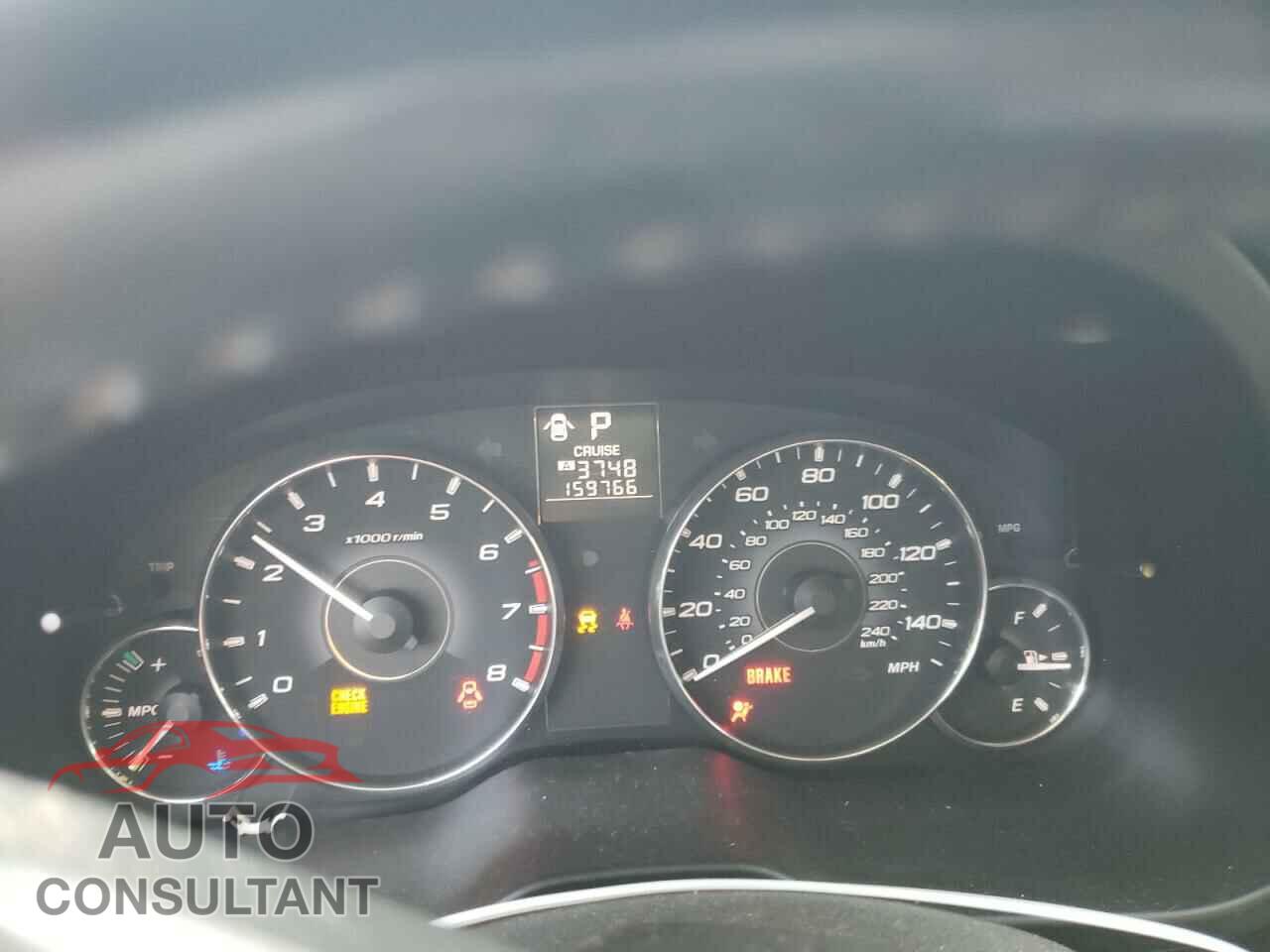 SUBARU OUTBACK 2011 - 4S4BRBCC7B3372609
