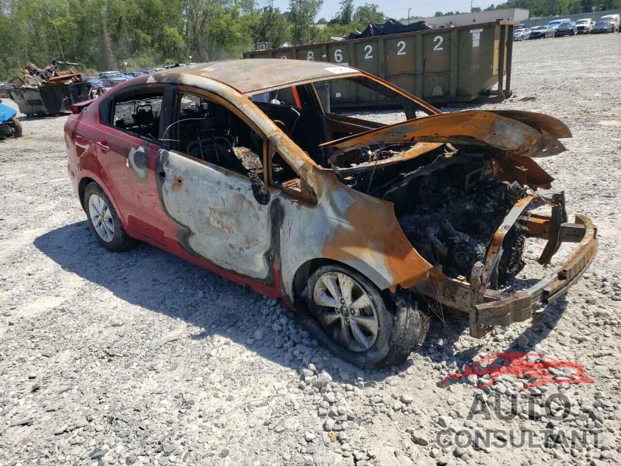 KIA RIO 2016 - KNADN4A38G6650878