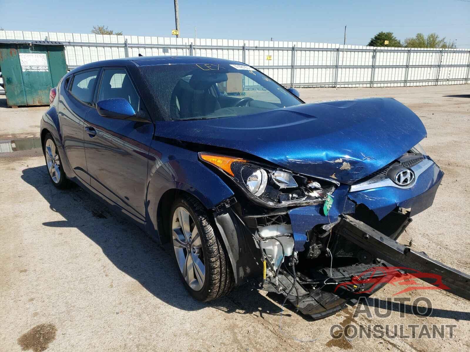 HYUNDAI VELOSTER 2017 - KMHTC6AD0HU312523