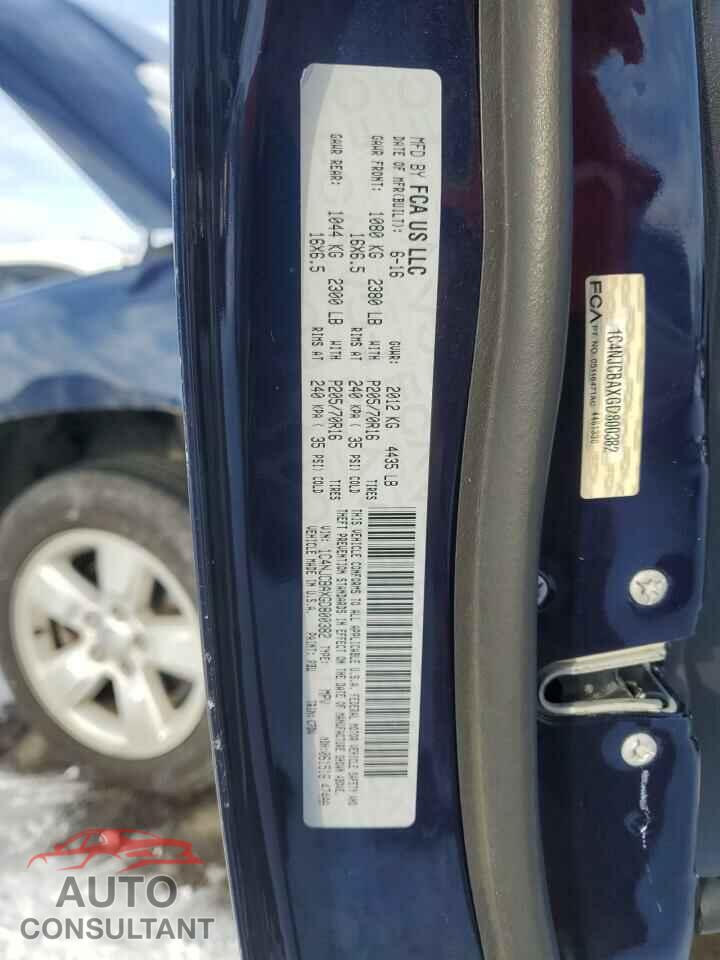 JEEP COMPASS 2016 - 1C4NJCBAXGD800382