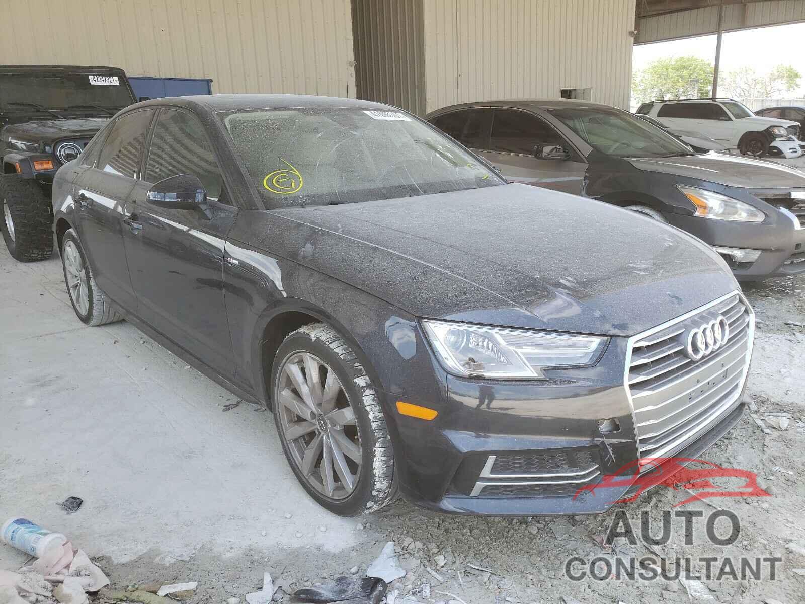 AUDI A4 2018 - WAUKMAF45JA103999