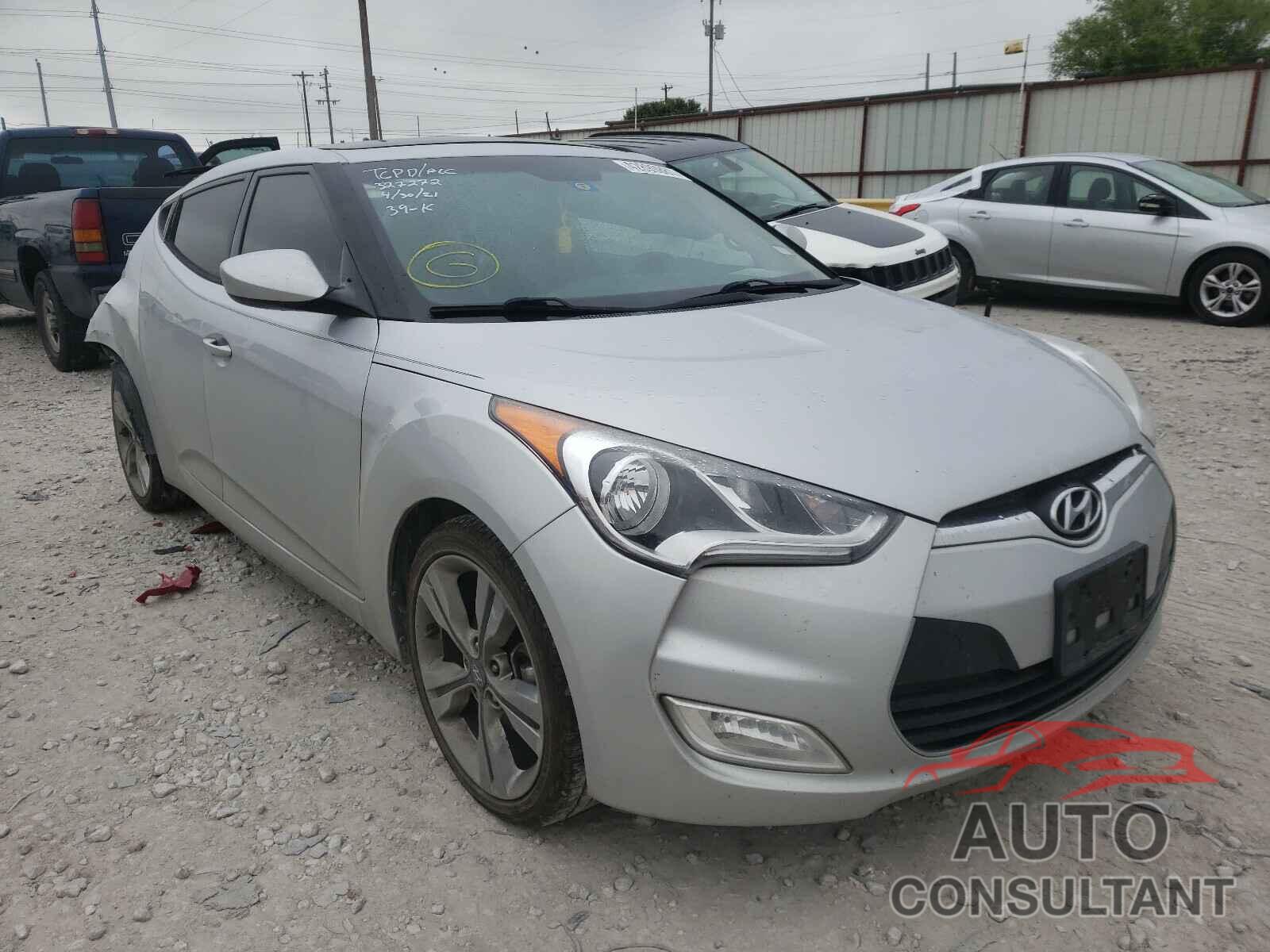 HYUNDAI VELOSTER 2016 - KMHTC6AD7GU270477