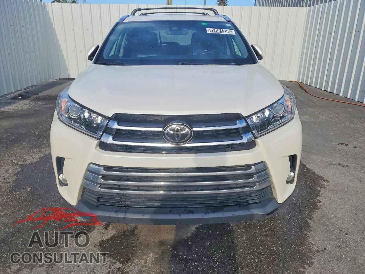 TOYOTA HIGHLANDER 2017 - 5TDDZRFH2HS430968