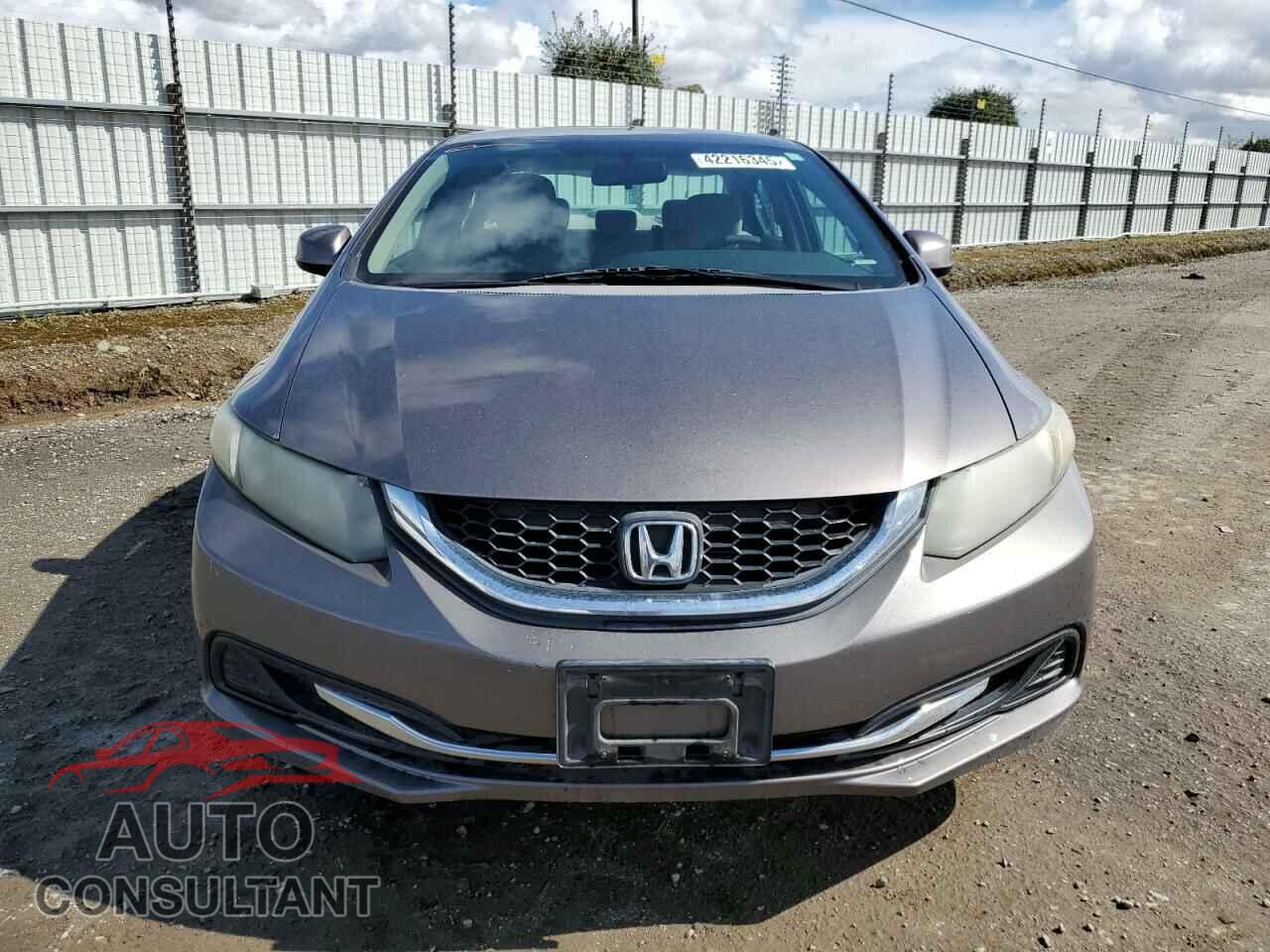 HONDA CIVIC 2013 - 19XFB2F57DE248410