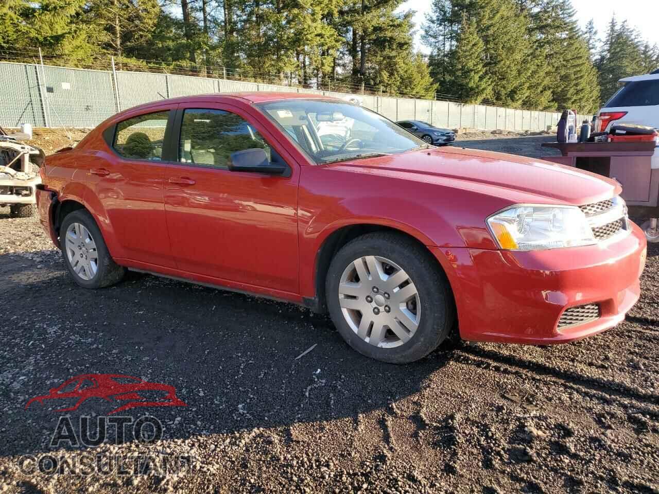DODGE AVENGER 2013 - 1C3CDZAB5DN652745