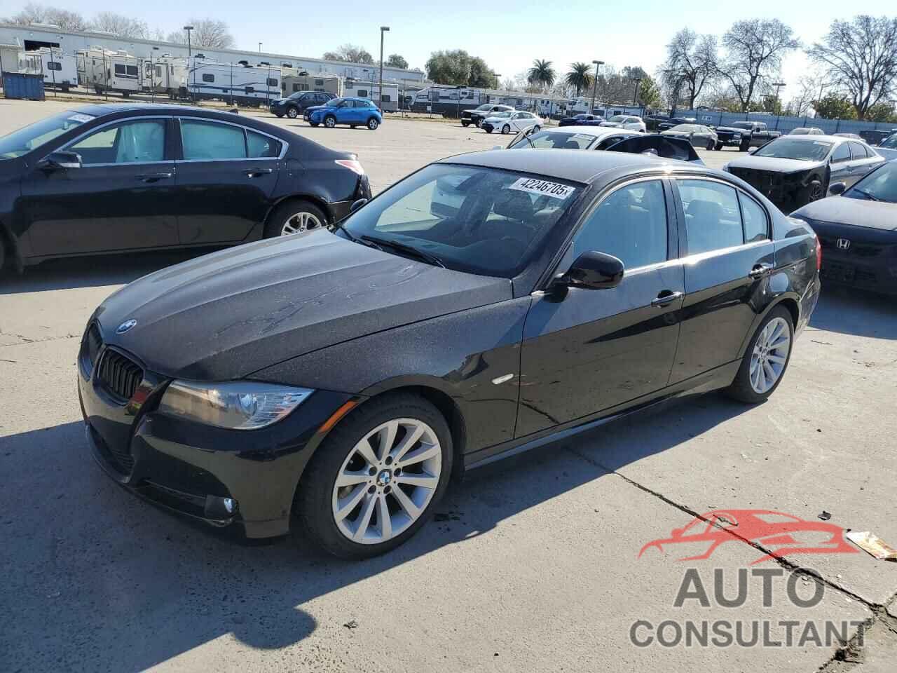 BMW 3 SERIES 2011 - WBAPH5C51BA442436