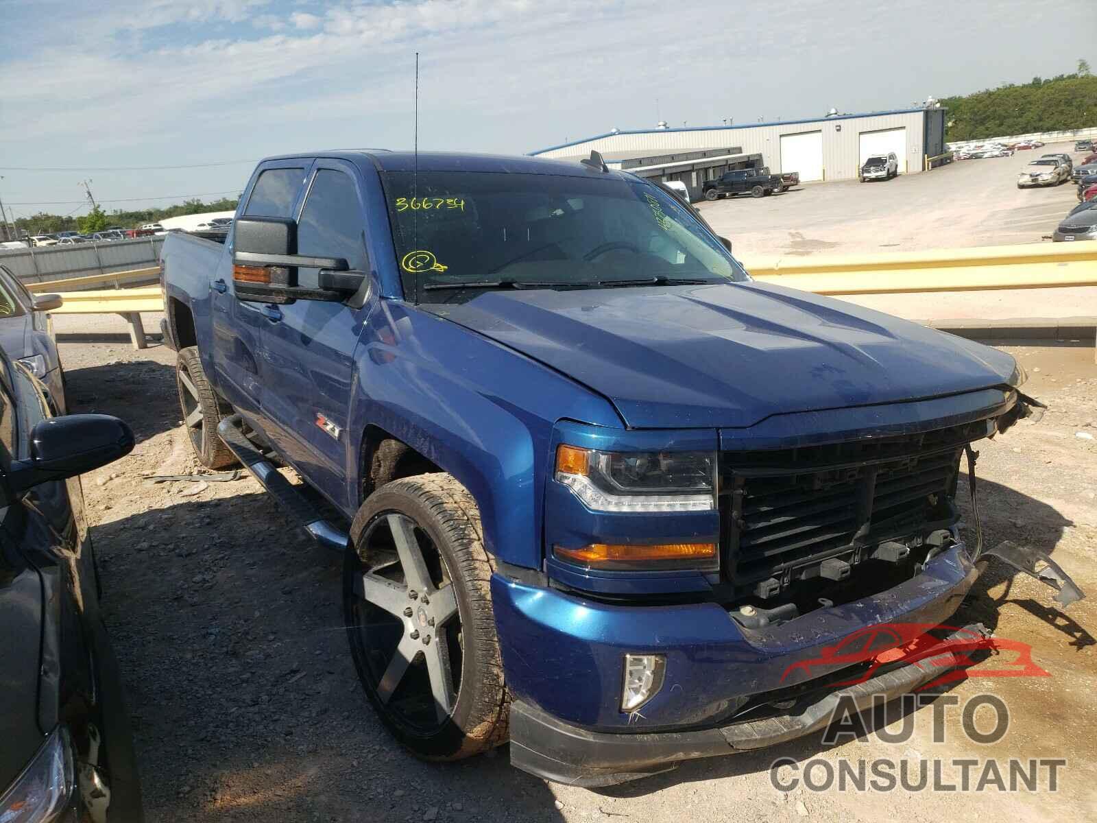 CHEVROLET SILVERADO 2018 - 3GCUKREC9JG366734