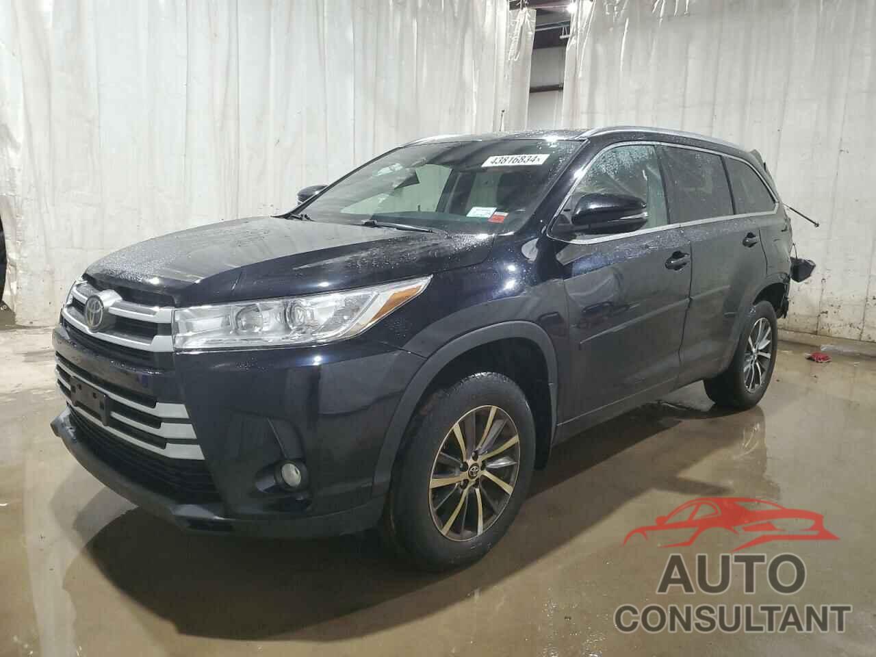 TOYOTA HIGHLANDER 2017 - 5TDJZRFH0HS458707