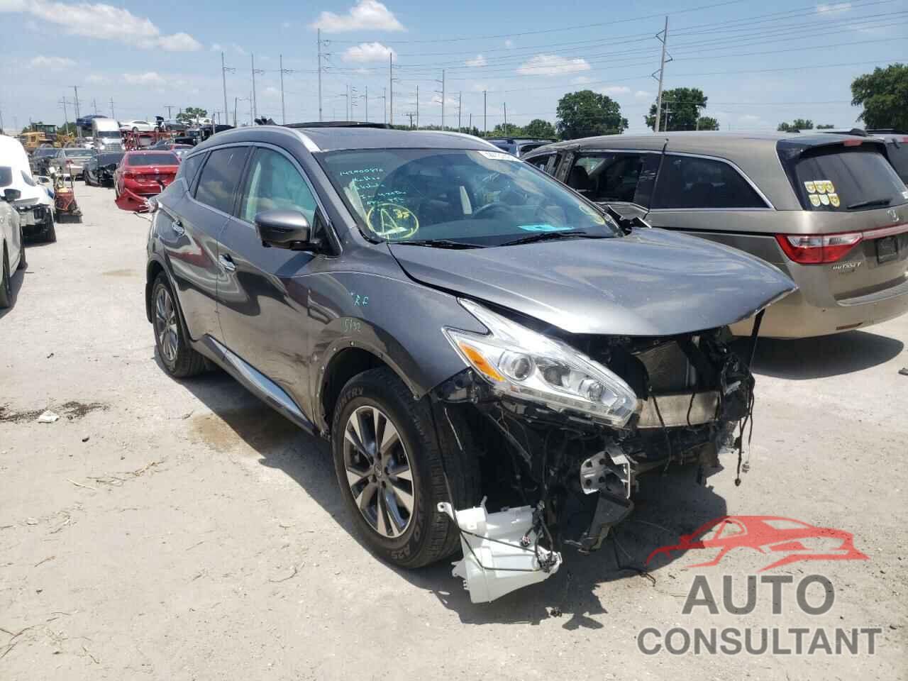 NISSAN MURANO 2016 - 5N1AZ2MG5GN129485