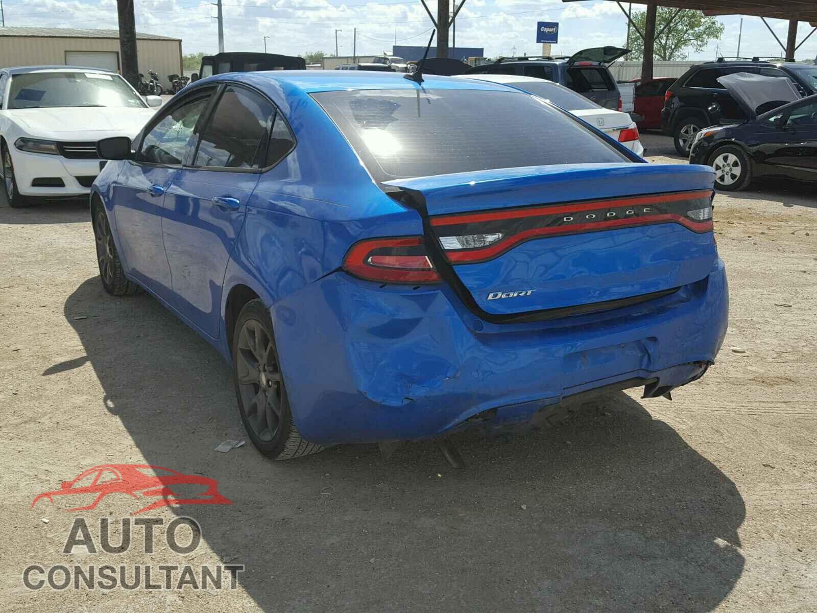 DODGE DART 2016 - 1C3CDFAA9GD591934