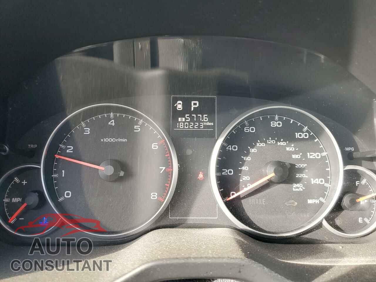 SUBARU OUTBACK 2013 - 4S4BRBAC0D3319398