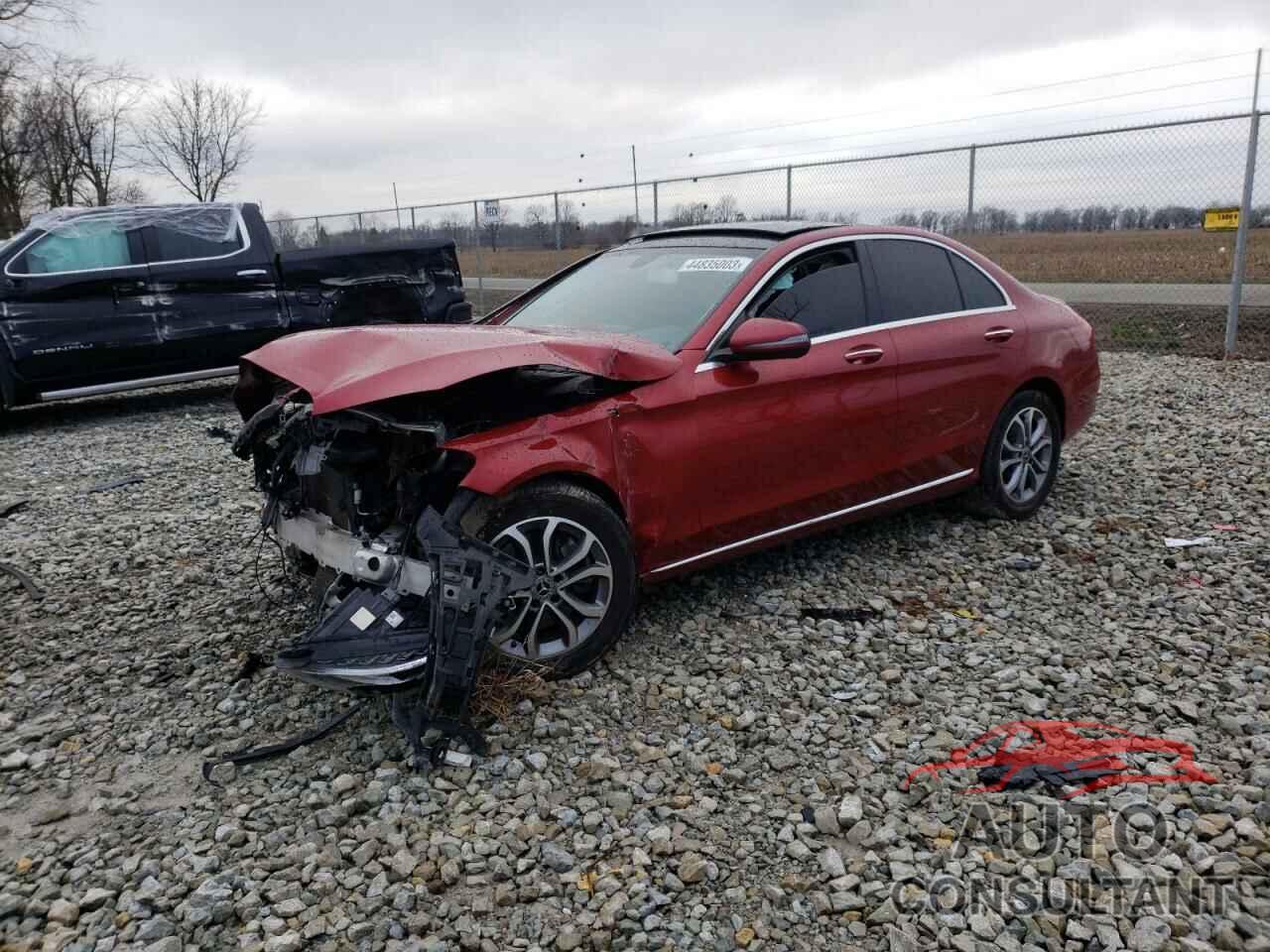 MERCEDES-BENZ C-CLASS 2017 - 55SWF4KB3HU215768