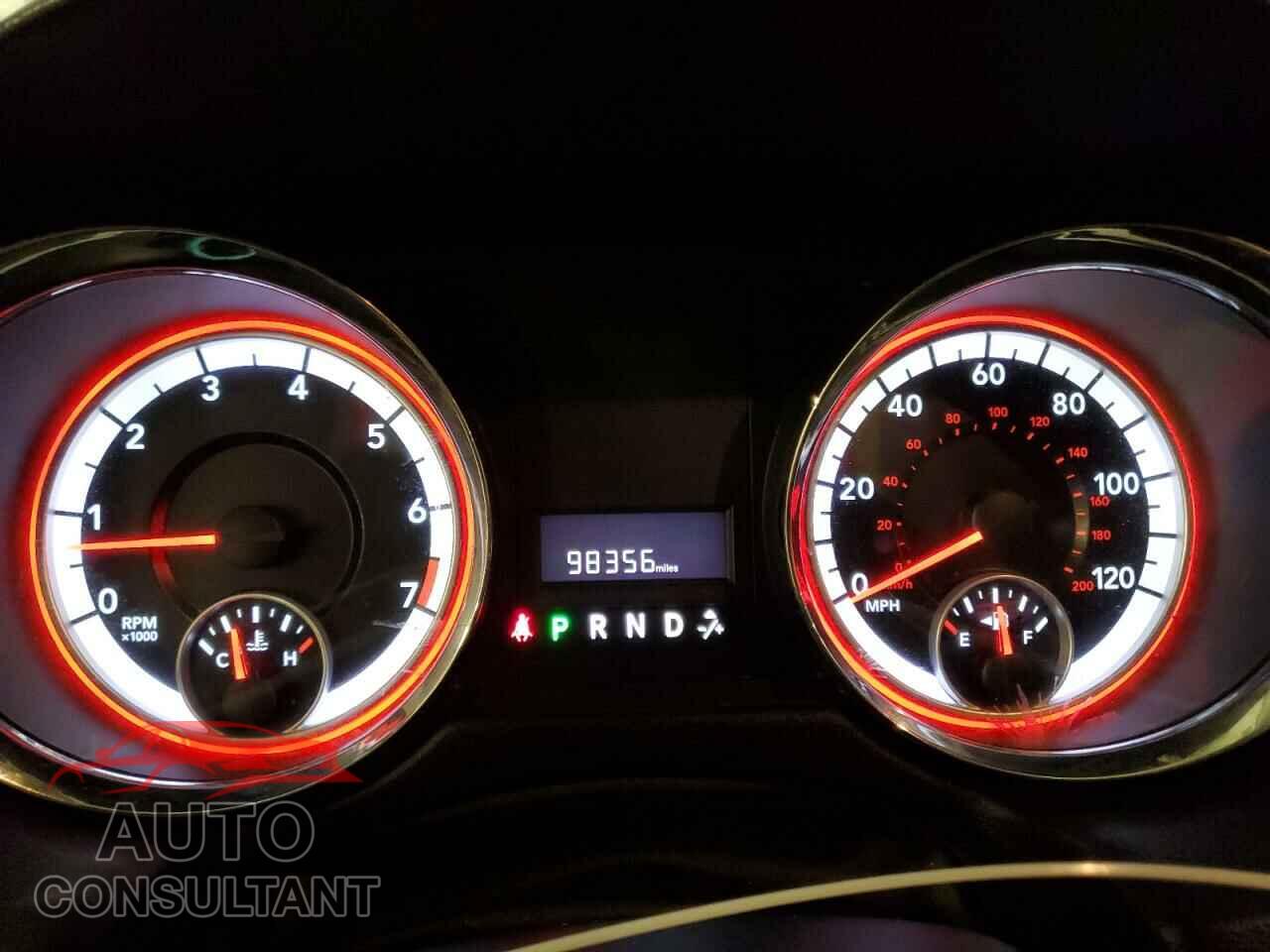 DODGE CARAVAN 2012 - 2C4RDGBG3CR333916