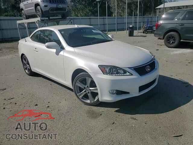 LEXUS IS 2012 - JTHFF2C28C2523789