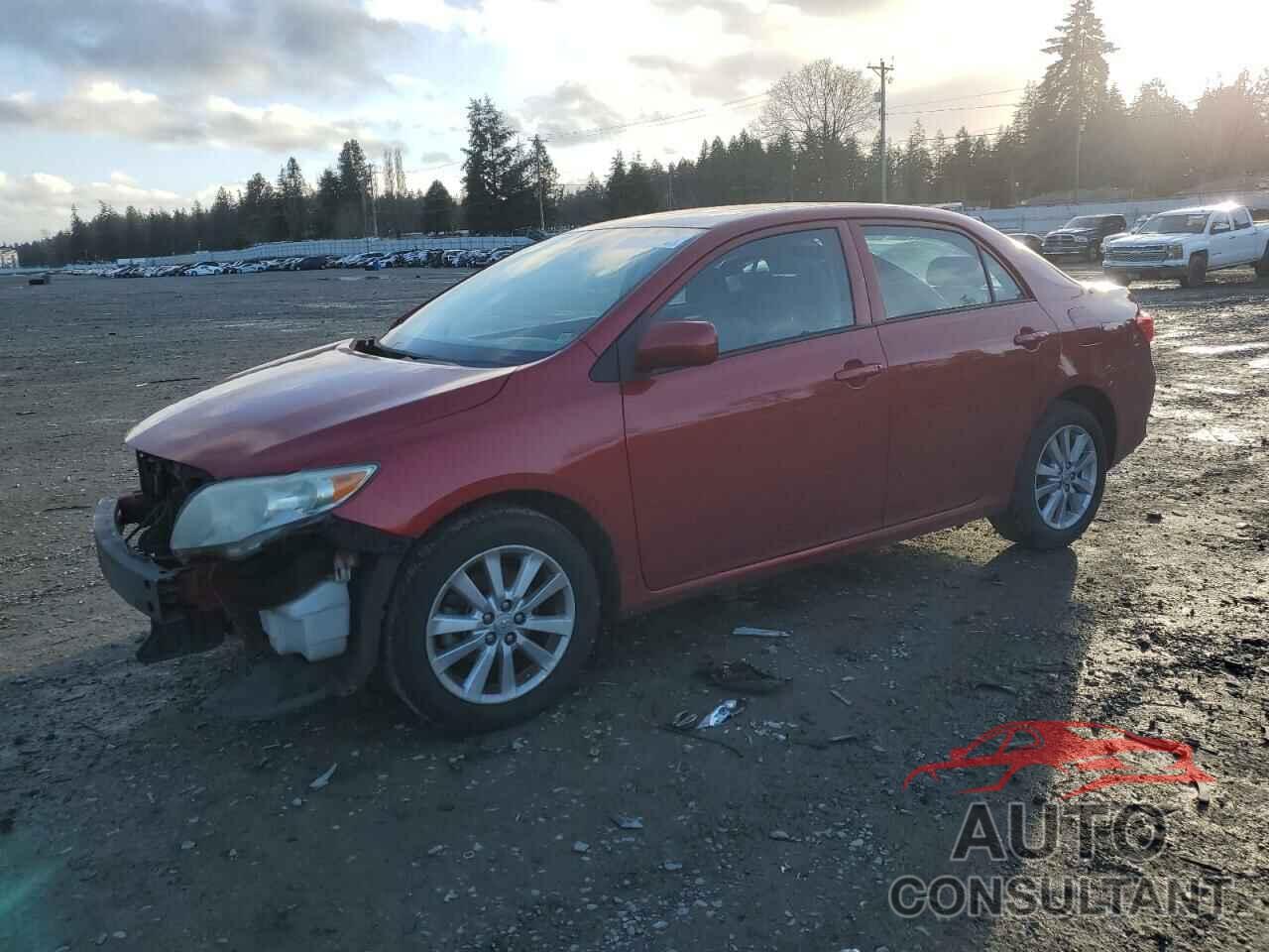 TOYOTA COROLLA 2009 - JTDBL40E499067356