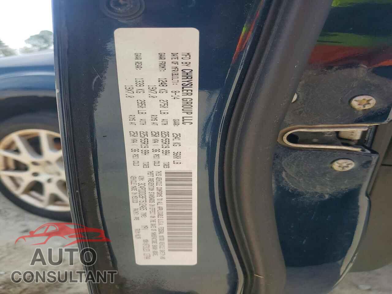 DODGE JOURNEY 2015 - 3C4PDDDG9FT512465
