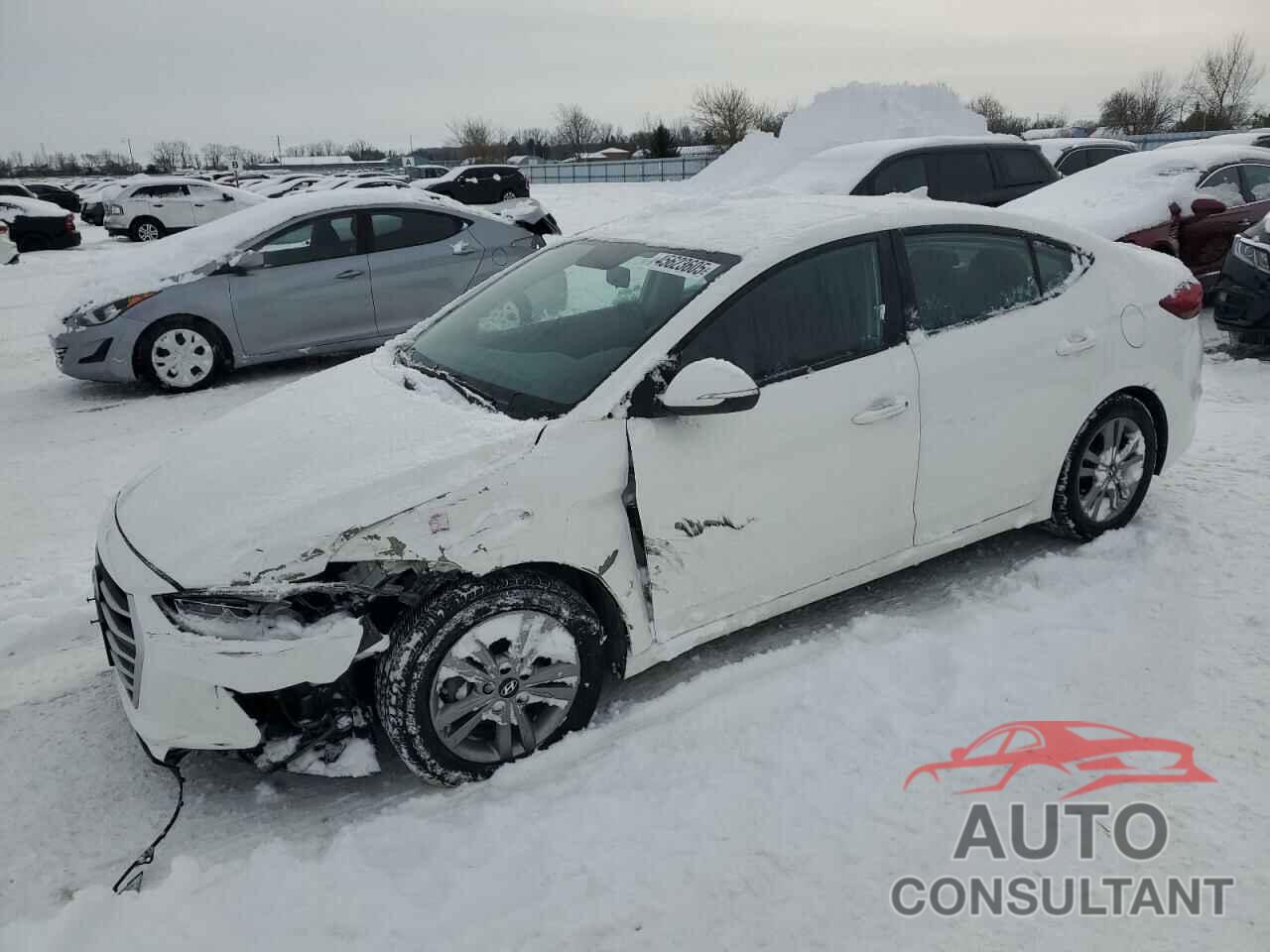HYUNDAI ELANTRA 2018 - KMHD84LF4JU668648