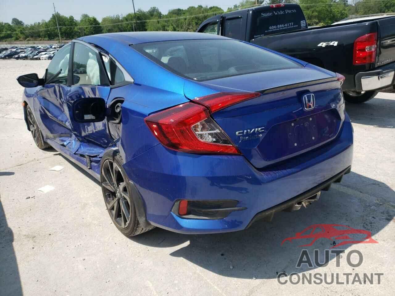 HONDA CIVIC 2019 - 2HGFC2F85KH594269