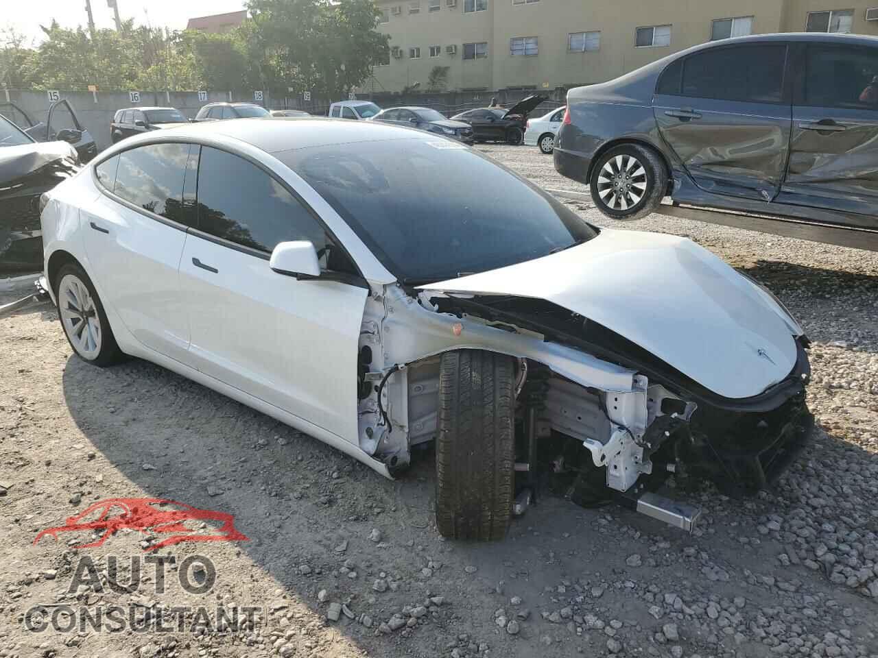 TESLA MODEL 3 2022 - 5YJ3E1EA4NF342663