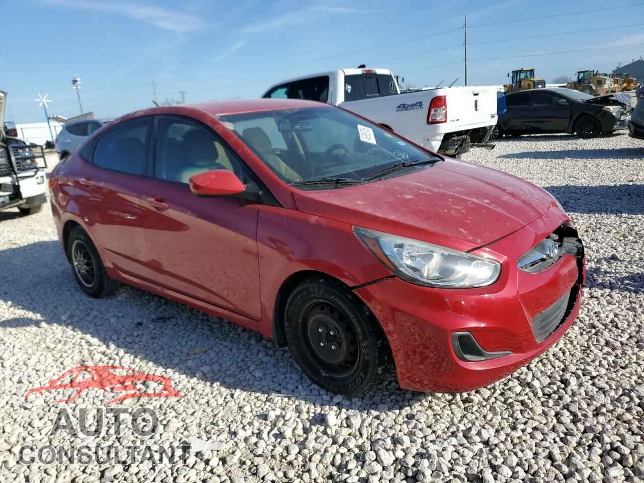 HYUNDAI ACCENT 2014 - KMHCT4AE0EU760608