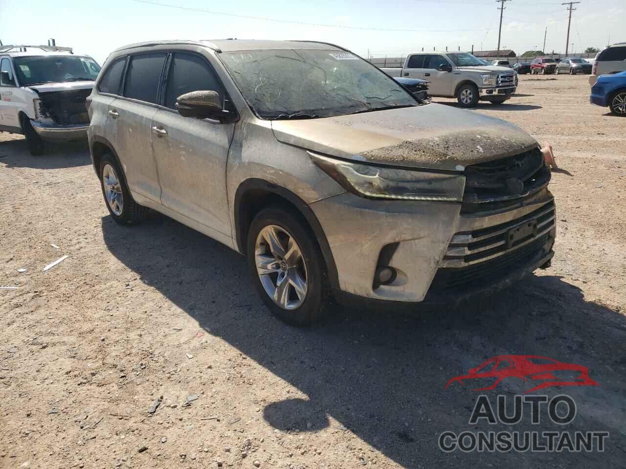 TOYOTA HIGHLANDER 2018 - 5TDYZRFH5JS247829