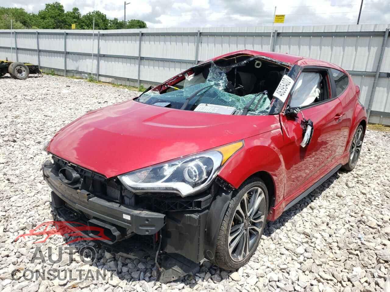 HYUNDAI VELOSTER 2016 - KMHTC6AE3GU291576