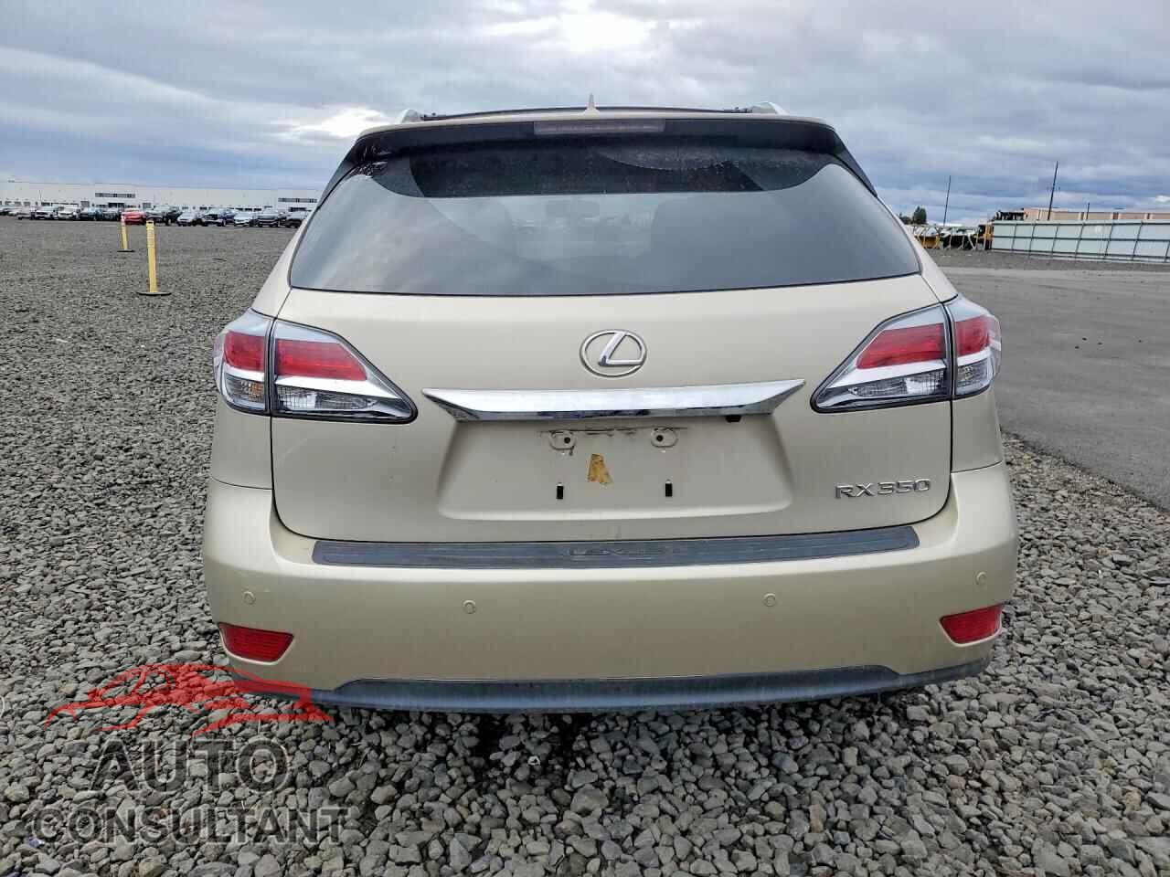LEXUS RX350 2013 - 2T2BK1BA4DC175695