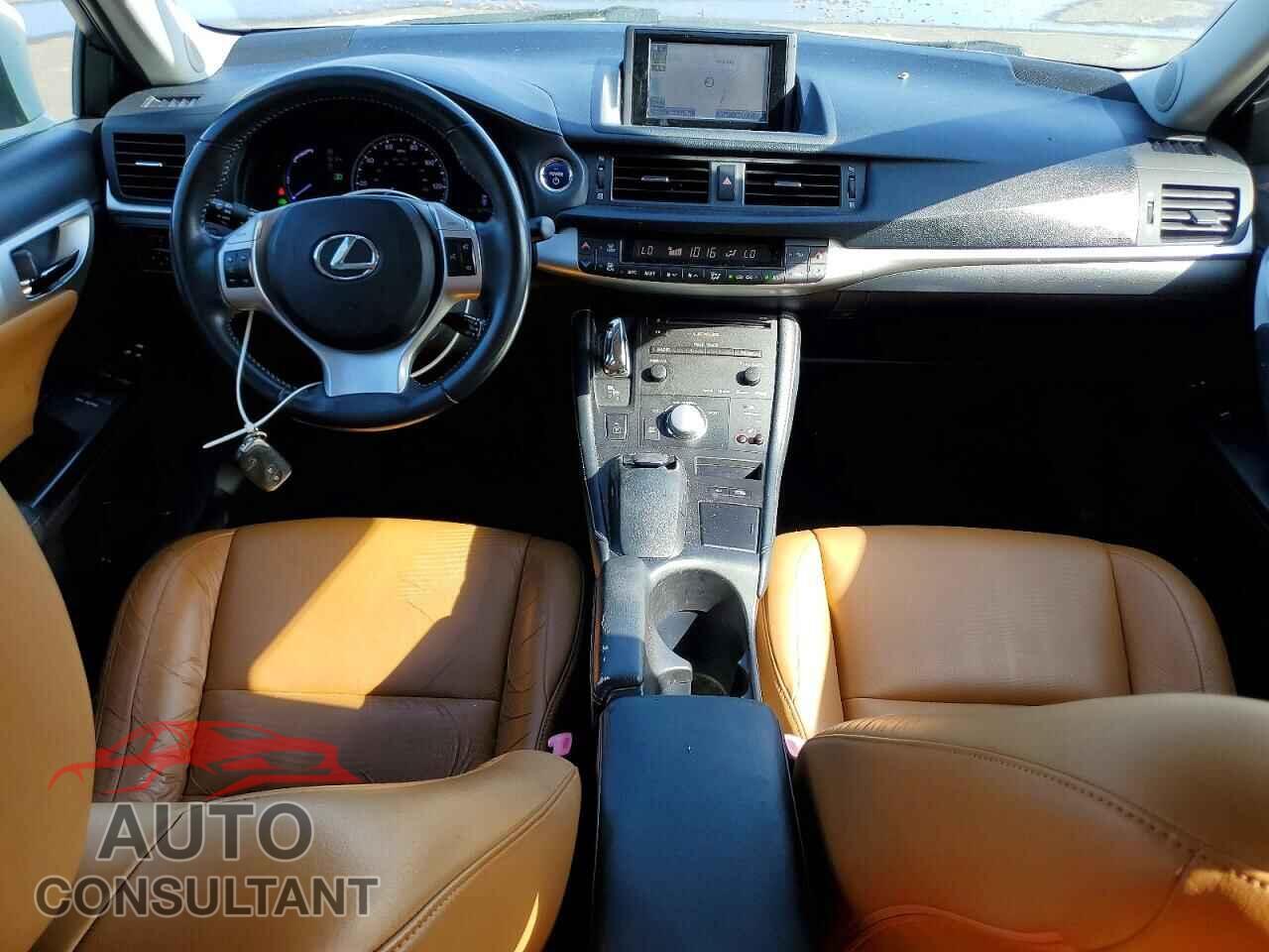 LEXUS CT 200 2013 - JTHKD5BH6D2167176