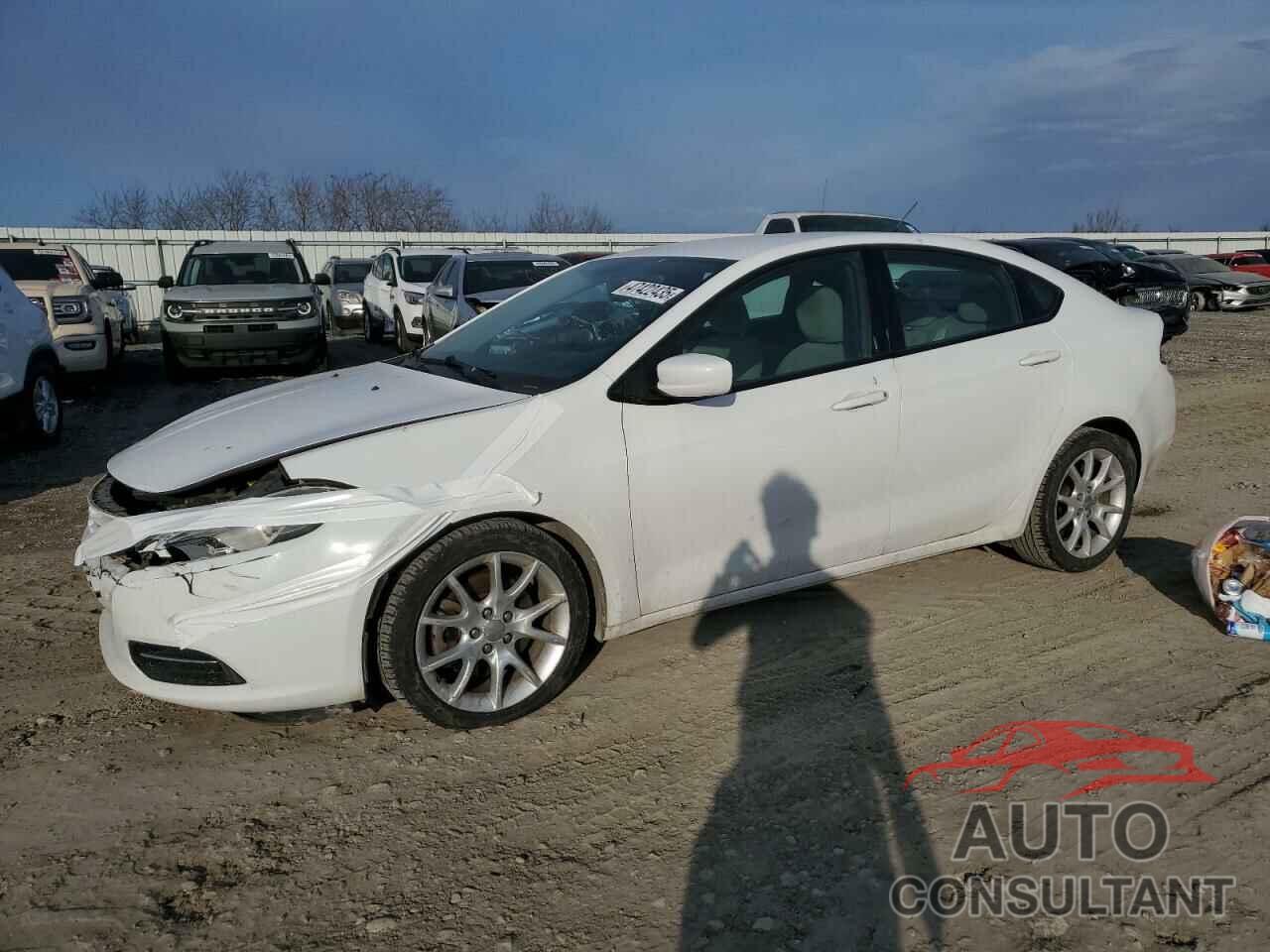 DODGE DART 2013 - 1C3CDFBA3DD710619