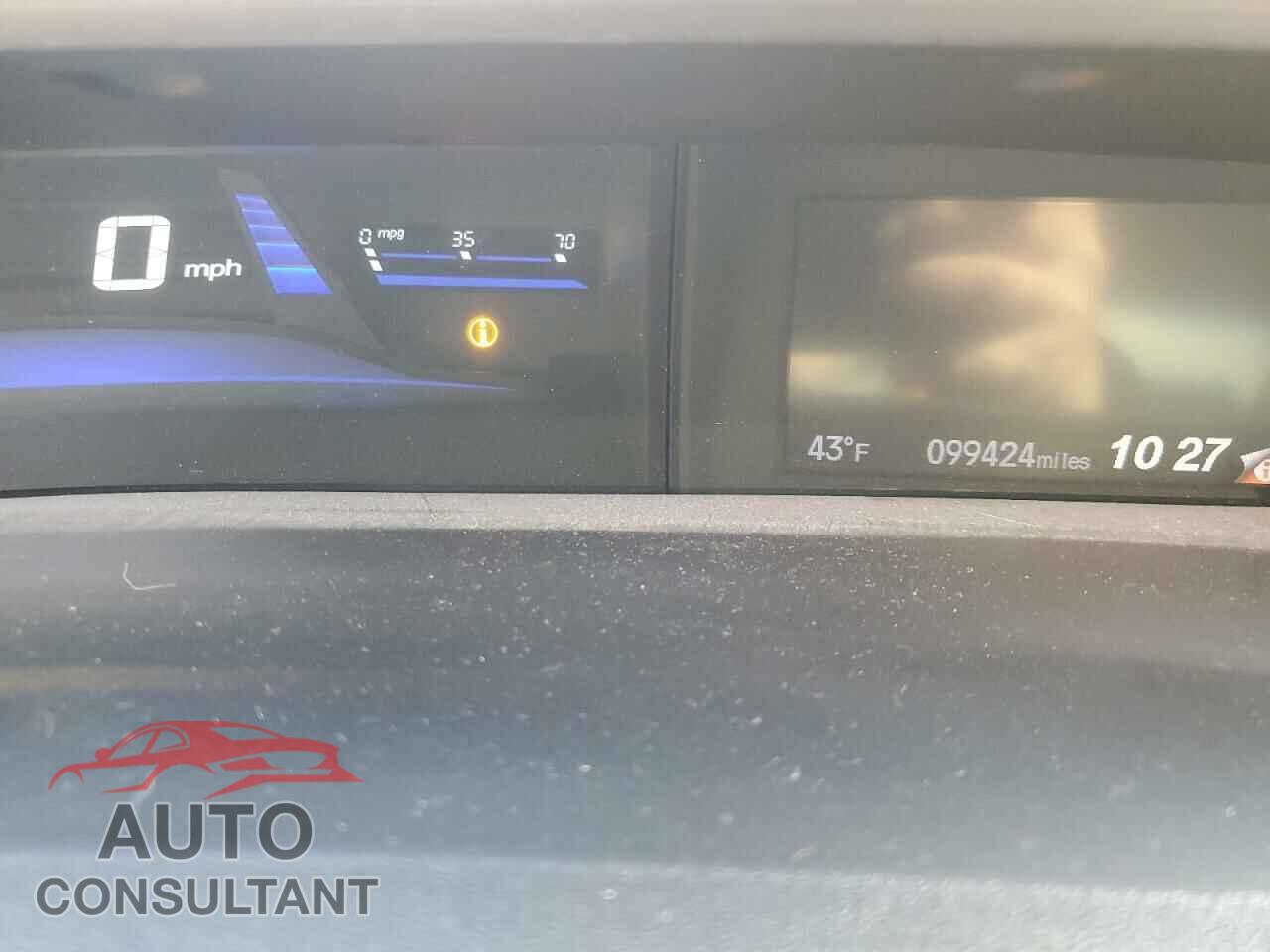 HONDA CIVIC 2013 - 19XFB2F55DE058430