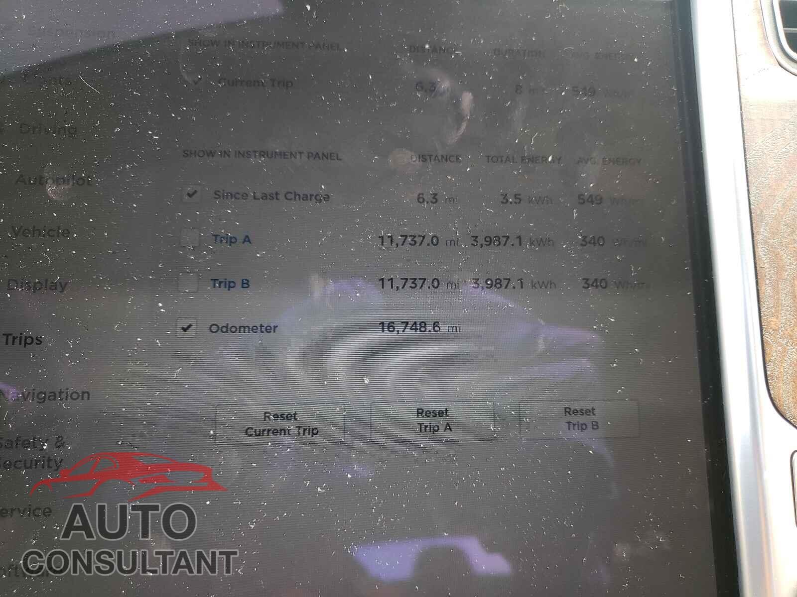 TESLA MODEL S 2017 - 5YJSA1E29HF202984