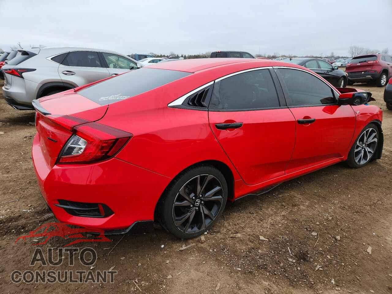 HONDA CIVIC 2019 - 2HGFC2F81KH525658