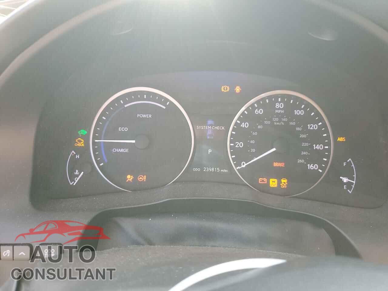 LEXUS ES300 2013 - JTHBW1GG8D2011224