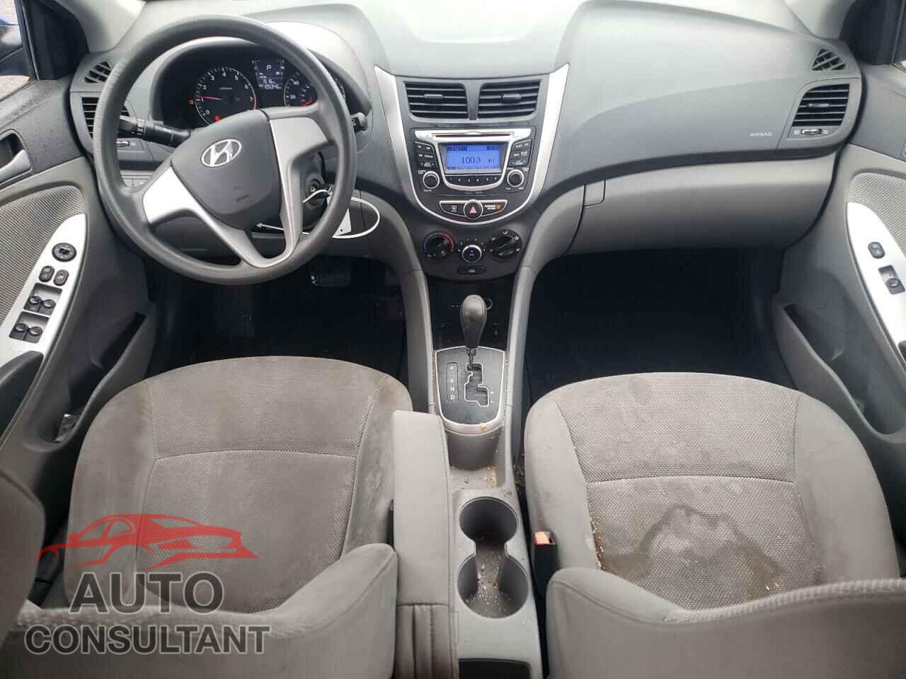 HYUNDAI ACCENT 2013 - KMHCT4AE8DU554712