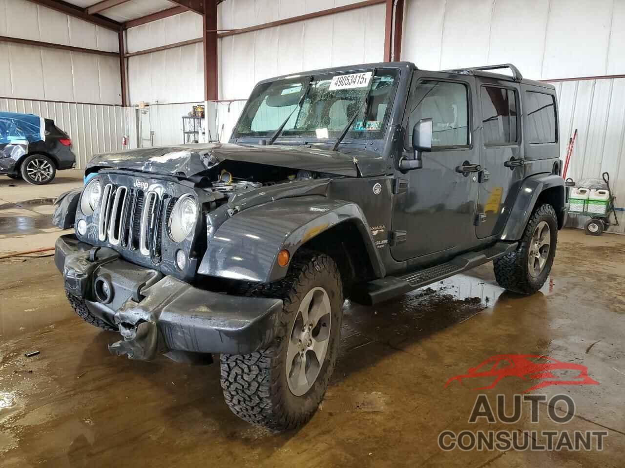 JEEP WRANGLER 2017 - 1C4BJWEG8HL738556