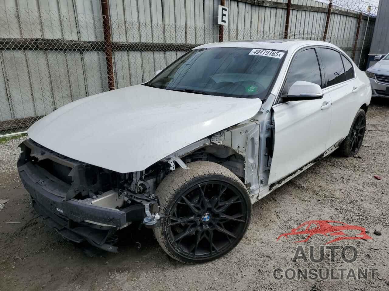 BMW 3 SERIES 2017 - WBA8B9C3XHK886266