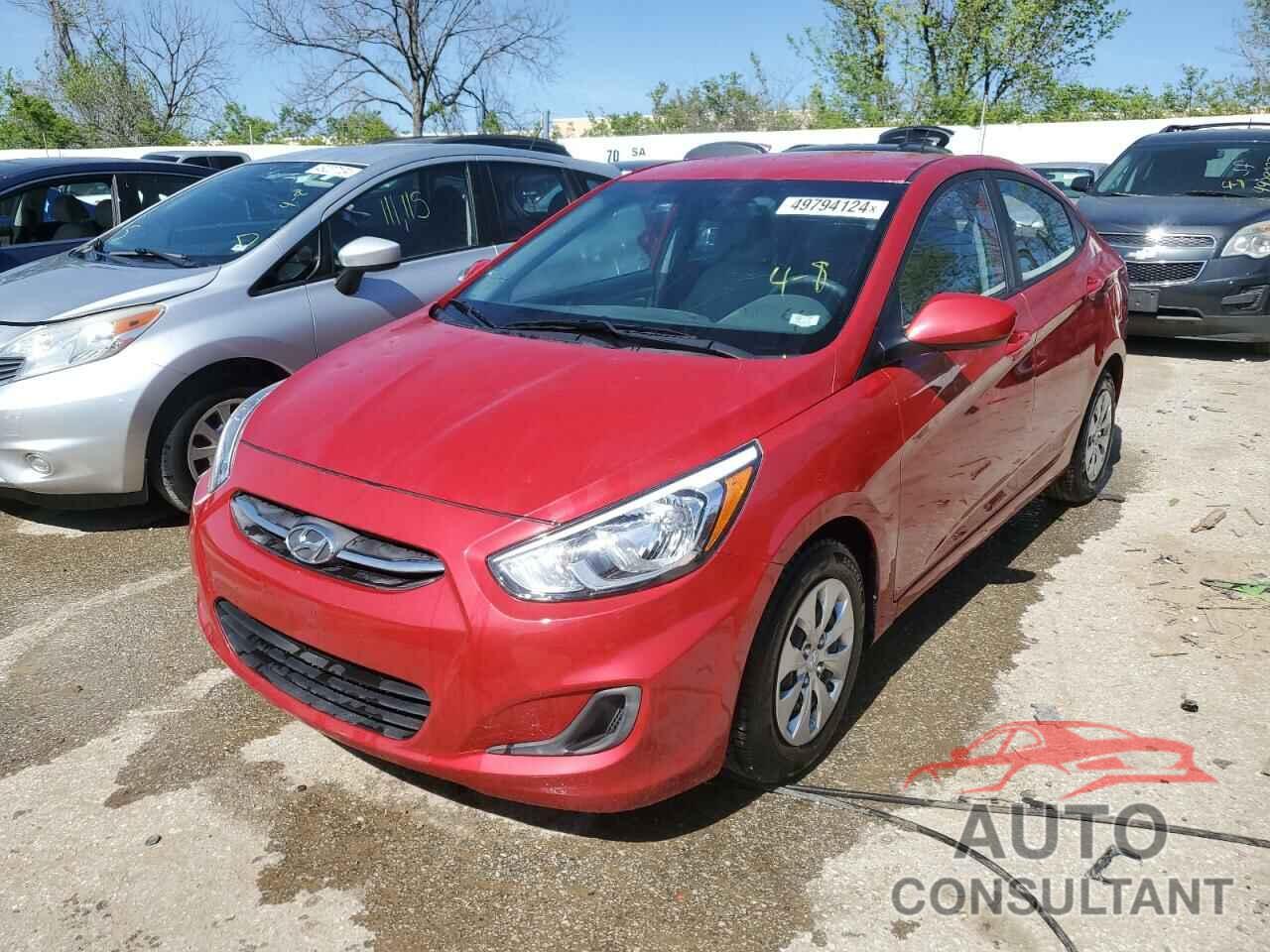 HYUNDAI ACCENT 2017 - KMHCT4AE2HU340272