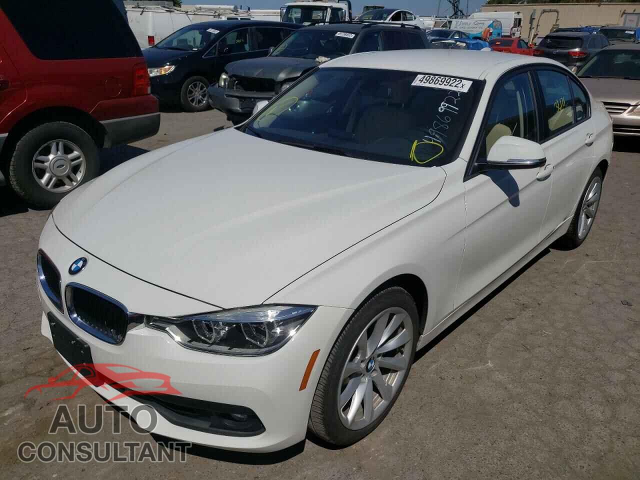 BMW 3 SERIES 2018 - WBA8E5G52JNU46834