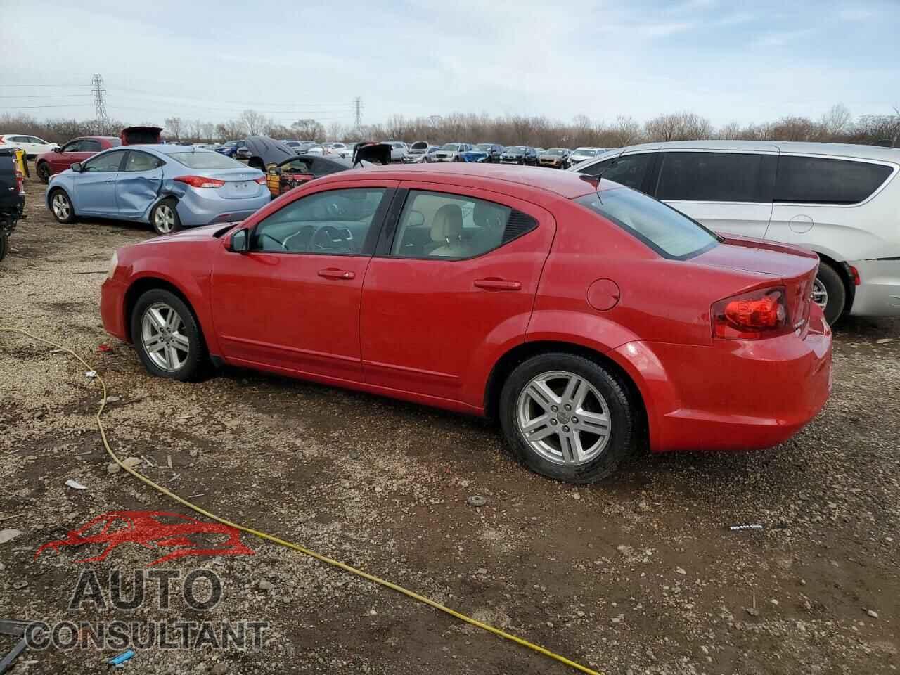 DODGE AVENGER 2012 - 1C3CDZCB3CN179195