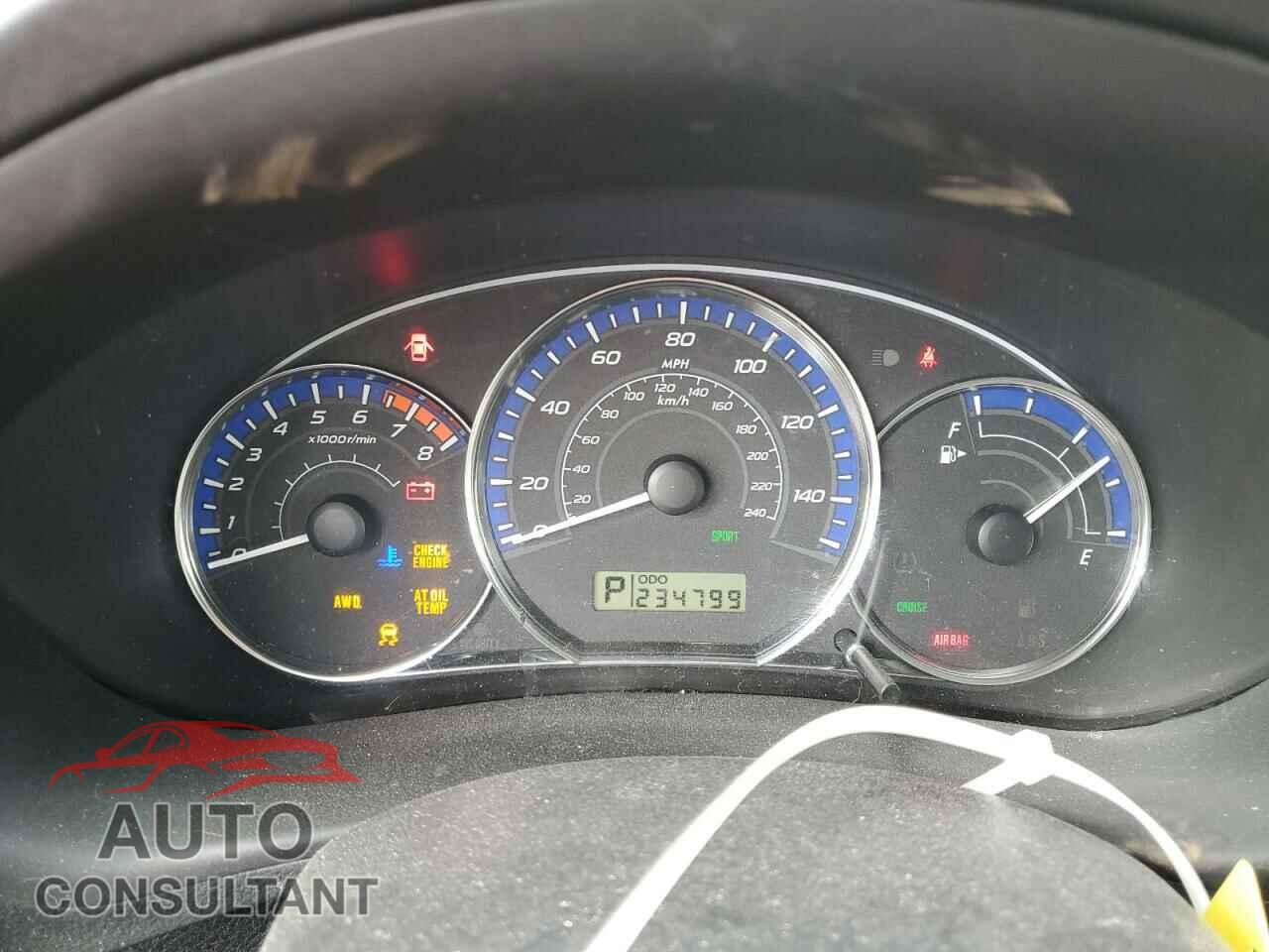 SUBARU FORESTER 2012 - JF2SHBDC9CH408585